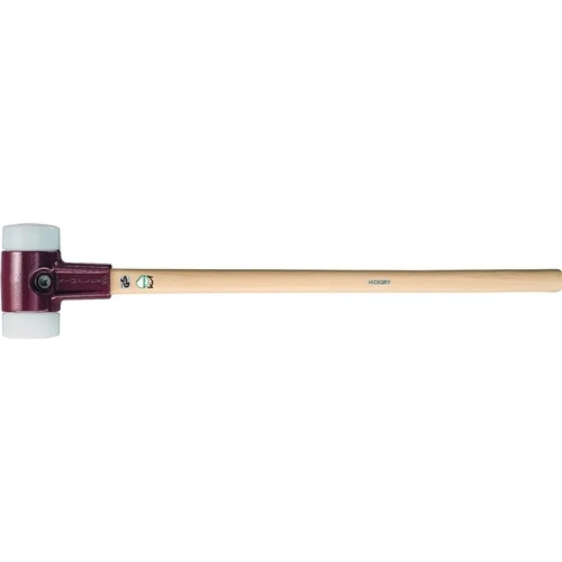 Vorschlaghammer SIMPLEX Kopf-D.100mm mittelhart Superplastik weiß Hickory HALDER von Halder – Produktbild 1 von 3