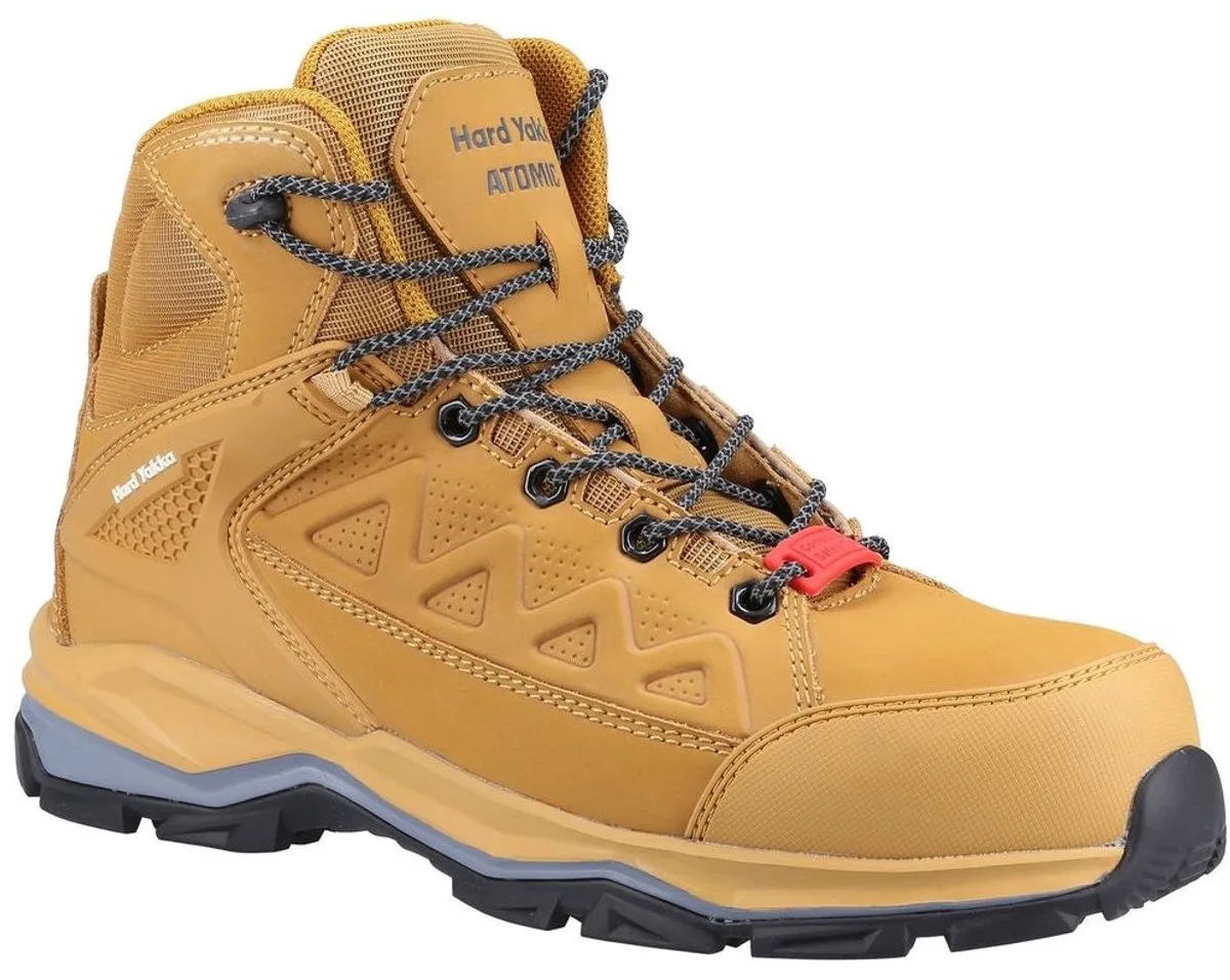 Atomic PR Hybride Veiligheidslaars met Zijrits | Tarwe - FW Industrial de Hard Yakka, Wheat, 45 UK10.5 – image du produit