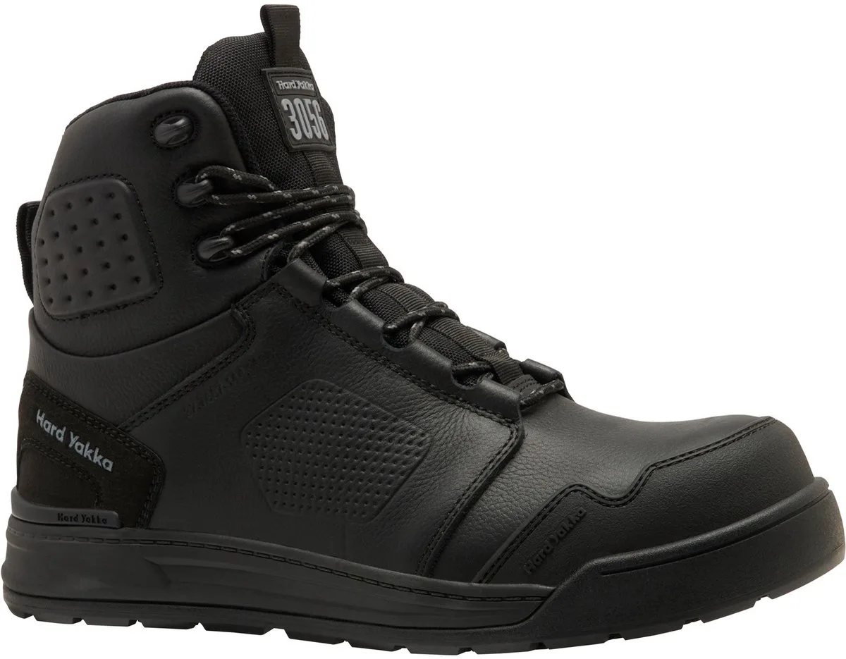 Hard Yakka 3056 S7S 6 Boot | Zwart - FW Industrial von Hard Yakka, Schwarz, 44 UK10 – Produktbild