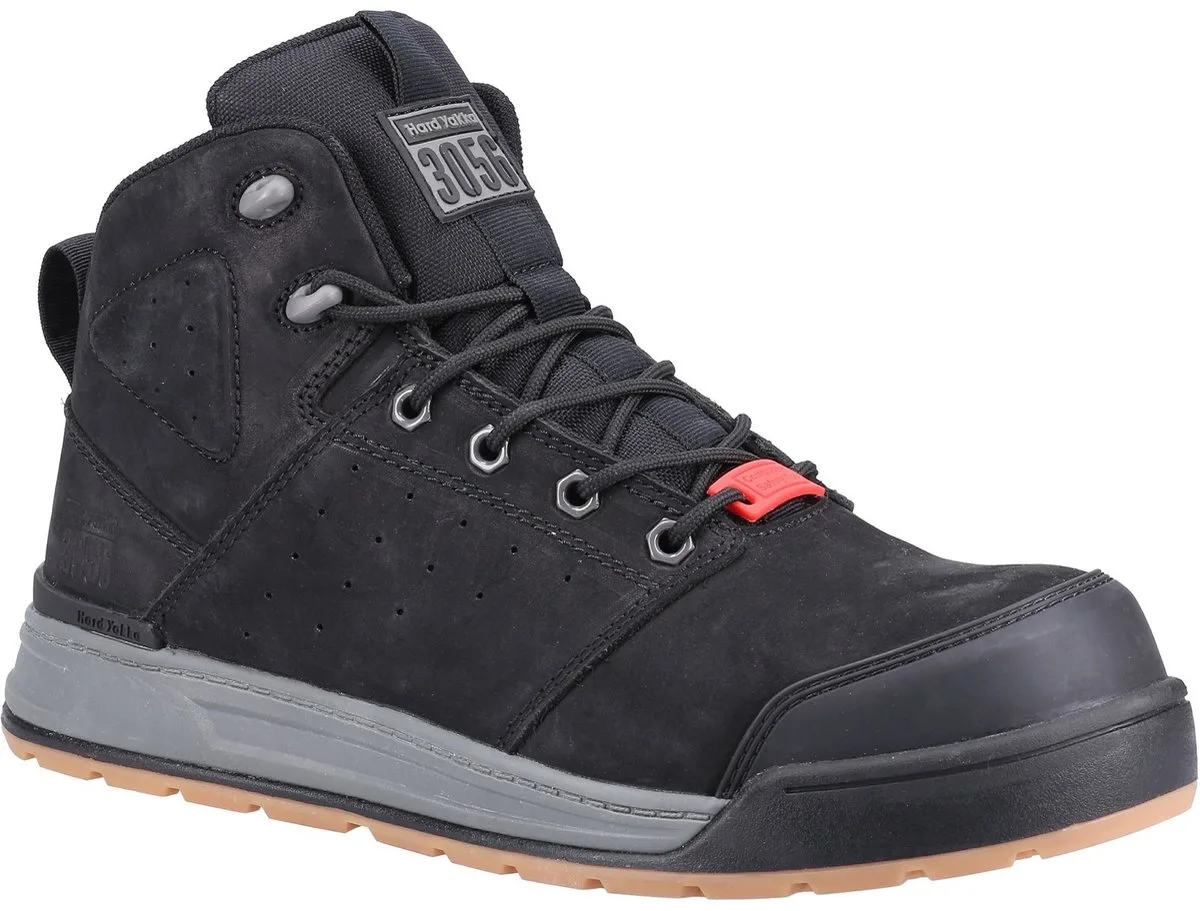 Hard Yakka 3056 Veterrits veiligheidslaars | Zwart - FW Industrial von Hard Yakka, Schwarz, 44 UK10 – Produktbild