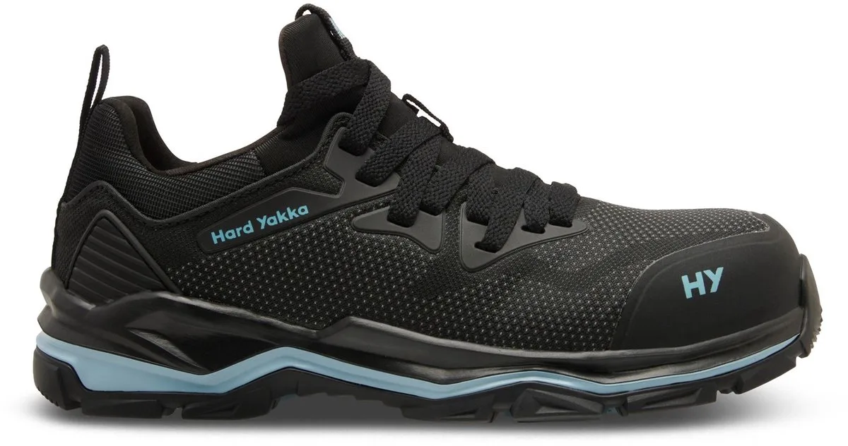 Veiligheidssneakers Icon | Zwart/Blauw - FW Industrial von Hard Yakka, Schwarz, Blau, 36 UK3 – Produktbild