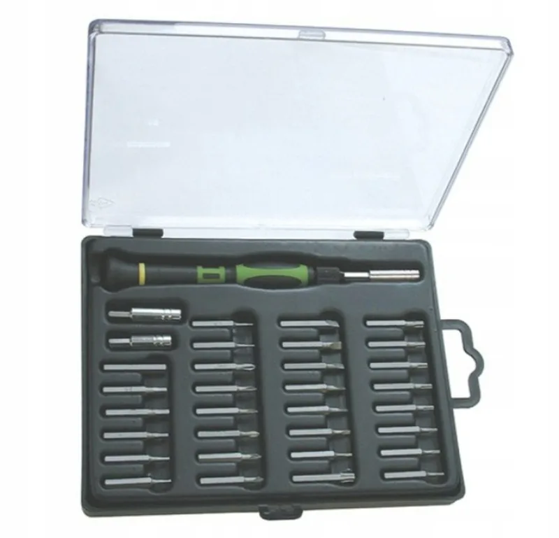 Haupa 104002 Bitset Elektronica 33 Delen by Haupa, Yellow – product image
