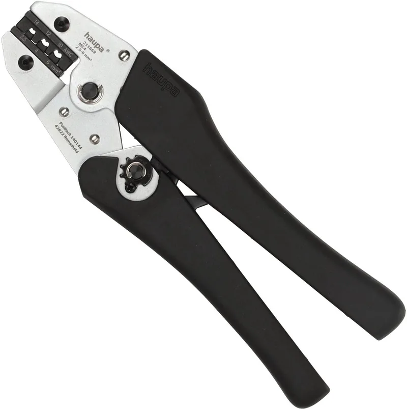 Krimptang - MC4 - 2.5-6mm² - Zwart by Haupa – product image