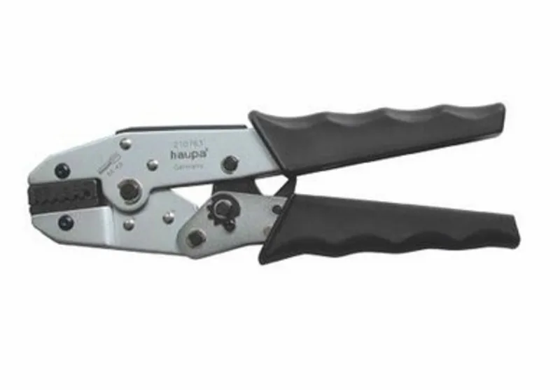 krimptang voor Adereindhulzen 1-10mm² van Haupa, Zilver – productafbeelding