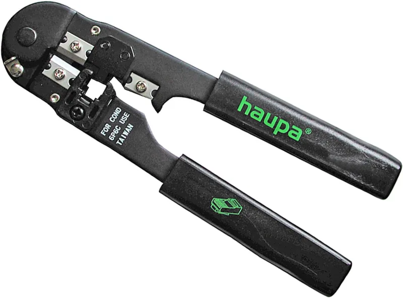 Tang voor RJ10/14 Western Connectoren - 210867 de Haupa, Noir – image du produit