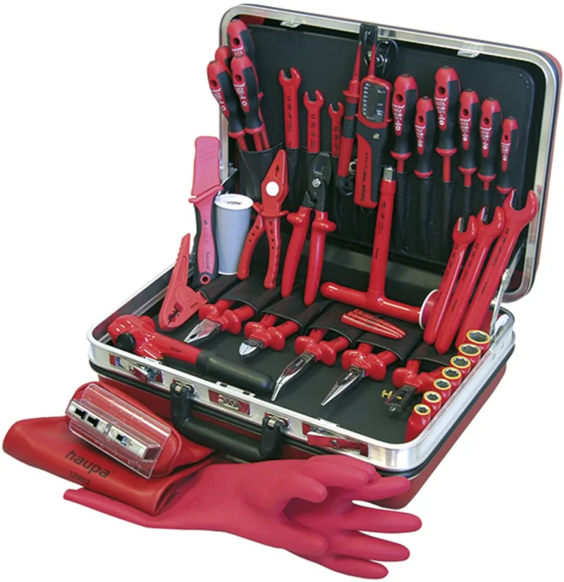 Tool Case “Delux Plus” 1000 V – 54-delige professionele gereedschapskoffer de Haupa – image du produit
