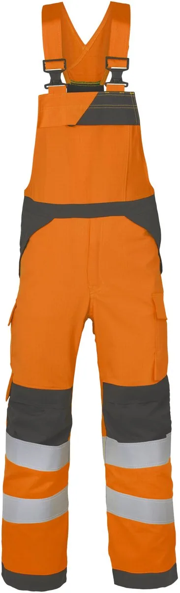 Amk Overall Multiprotector 20440 - Fluo Oranje/Charcoal van HaVeP, Fluo Oranje, Charcoal, 56 – productafbeelding