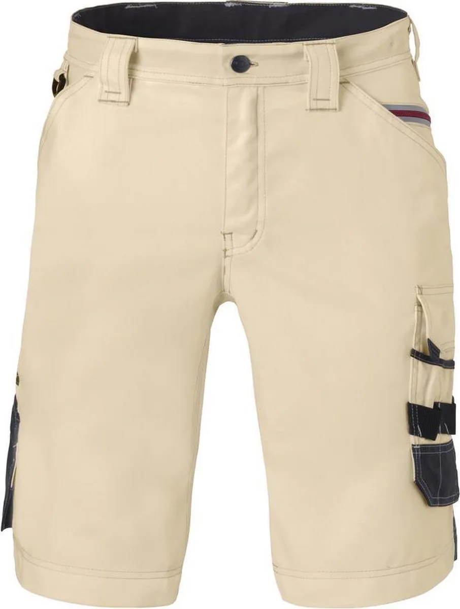 Bermuda - Attitude - 80241 - Kaki/Antraciet van HaVeP, Zand, Charcoal, 46 – productafbeelding