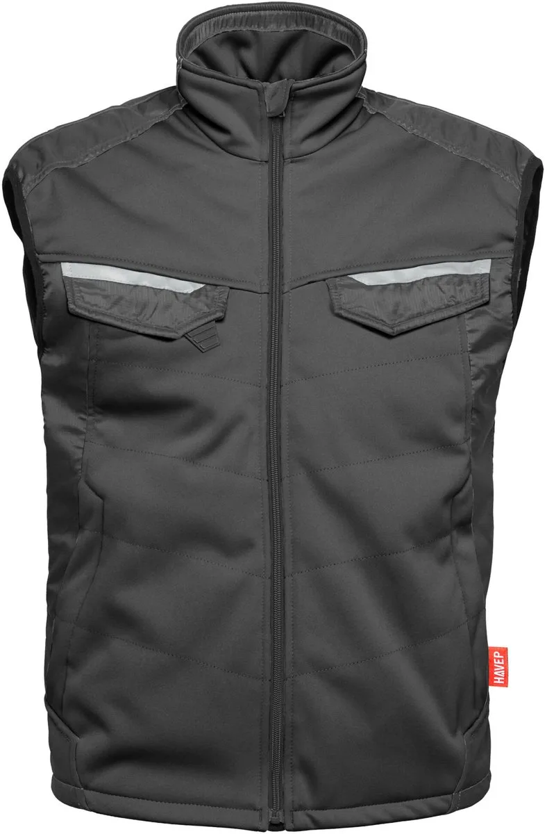Bodywarmer - Attitude - 50184 - Antraciet von HaVeP, Anthrazit, M – Produktbild