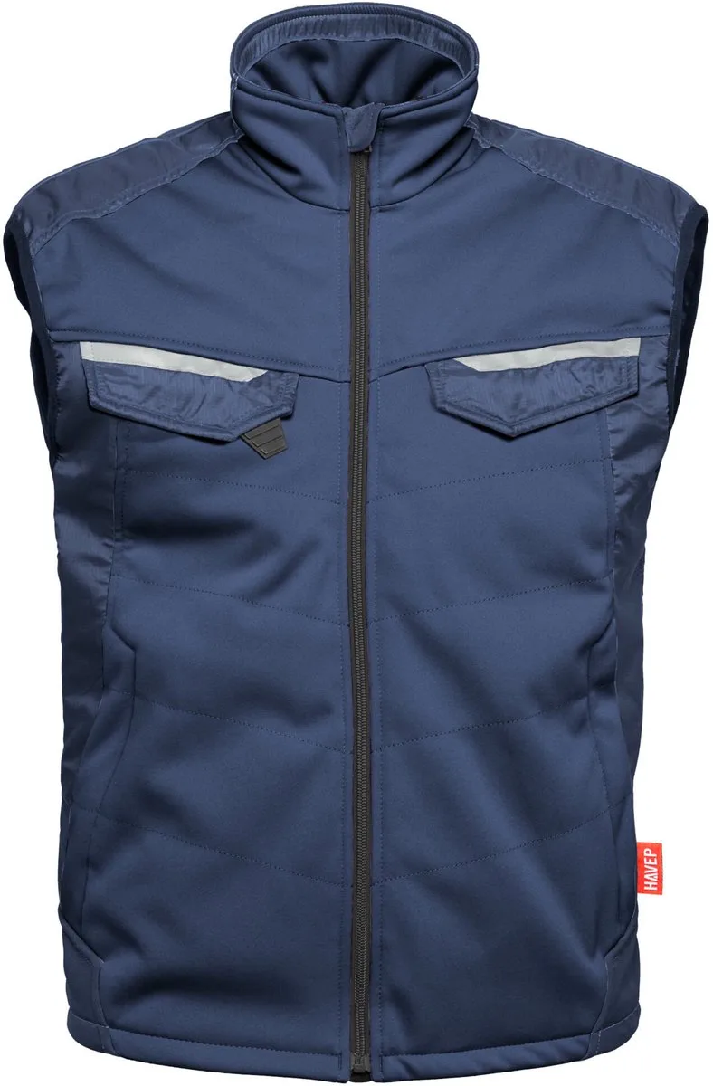 Bodywarmer - Attitude - 50184 - Marine van HaVeP, Donkerblauw, M – productafbeelding
