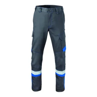 Bundhose, 80340, kohlengrau/blau van HaVeP, 56 – productafbeelding