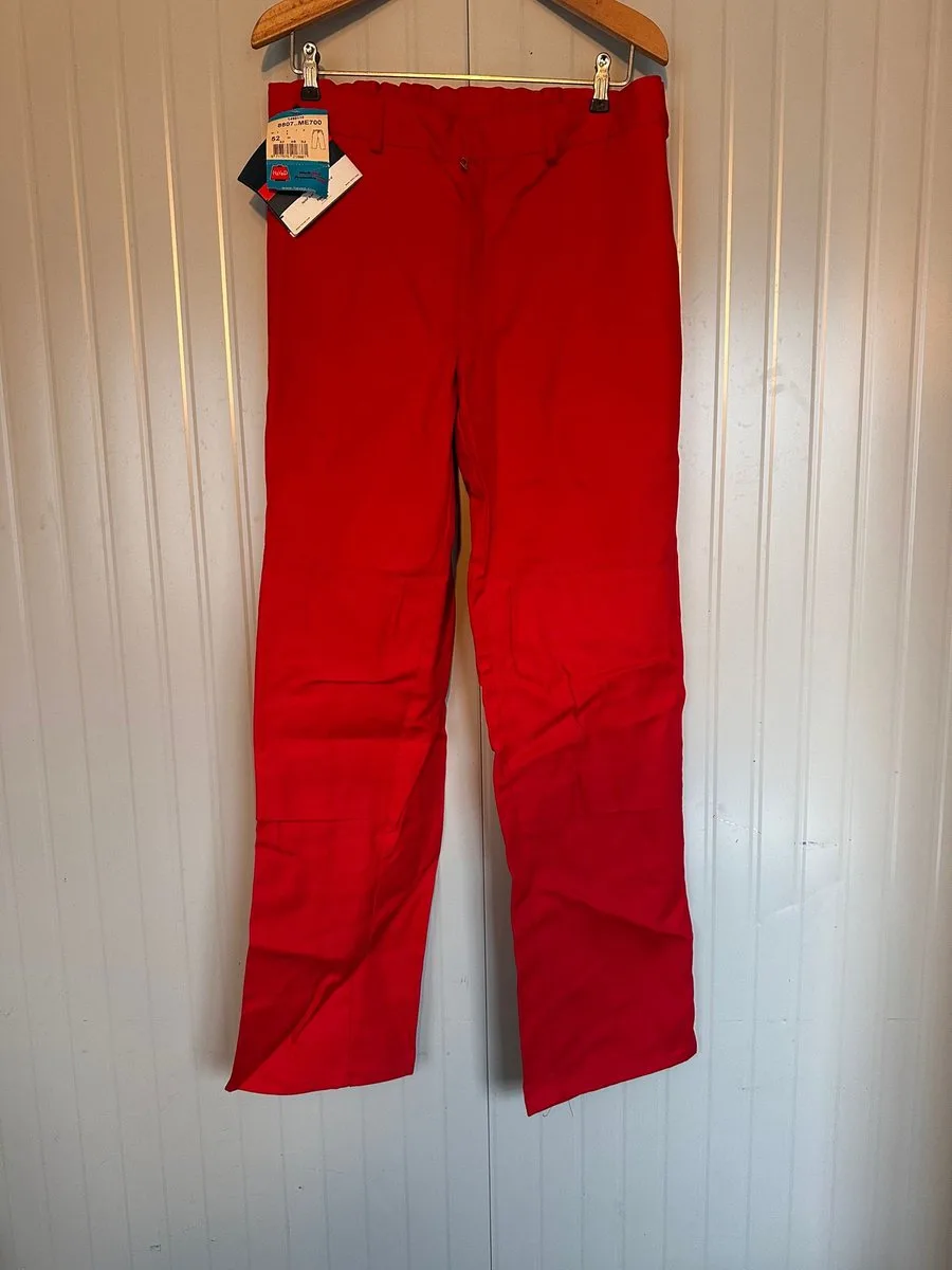 Havep 8807 rode brandvertragende werkbroek by HaVeP, Red, 52 – product image