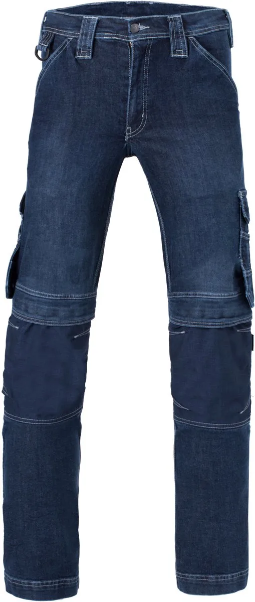 Jeansbroek Kniezak Attitude 87442 - Marine van HaVeP, Marine, 34/36 – productafbeelding