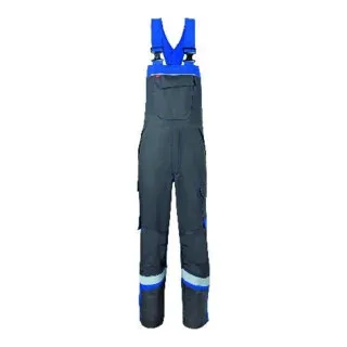 Latzhose, 20288, kohlengrau/blau de HaVeP, 52 – image du produit