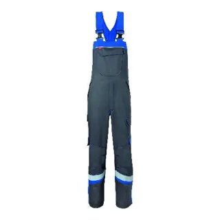Latzhose, 20288, kohlengrau/blau de HaVeP, 60 – image du produit