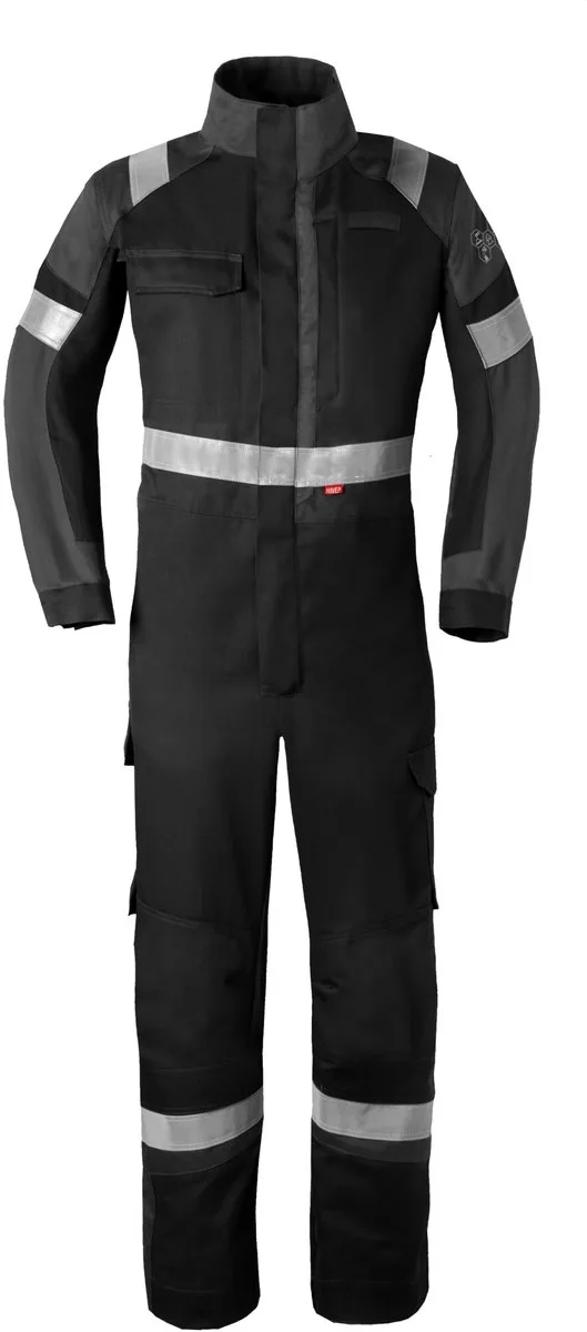 Overall 5-Safety Image+ 20290 - Zwart/Charcoal van HaVeP, Zwart, Charcoal, 48 – productafbeelding