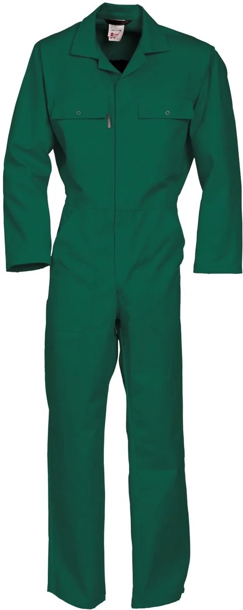 Overall drukknoop 2090D - Flessengroen von HaVeP, Flessengroen, 58 – Produktbild
