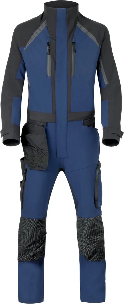 Overall Revolve 20471 - Blue Shadow/Zwart de HaVeP, Blue Shadow, Noir, XL – image du produit