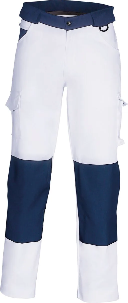 Painter werkbroek 8657 wit/navyblauw de HaVeP, Blanc, Marine, 54 – image du produit