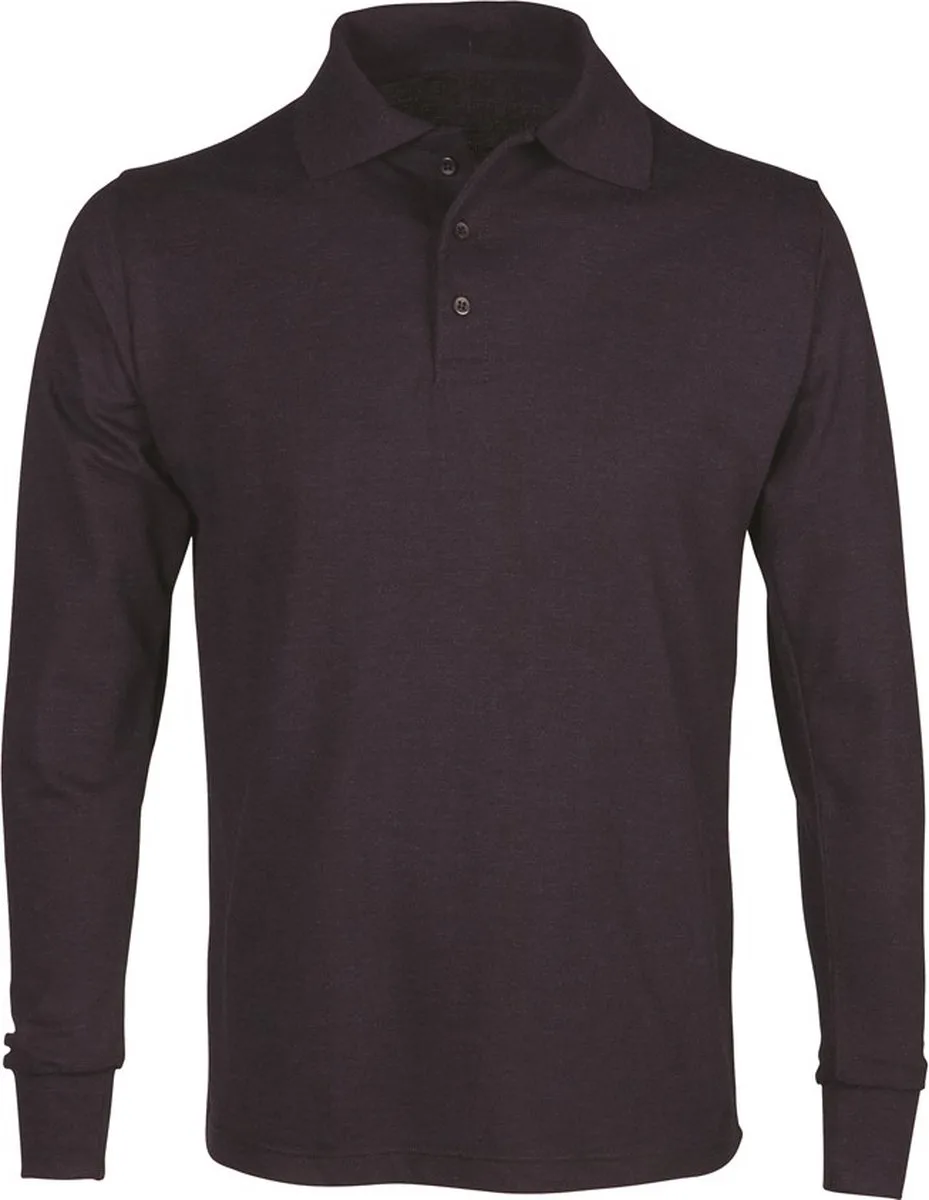 Poloshirt FR lange mouwen 77020 - Marine van HaVeP, Marine, S – productafbeelding