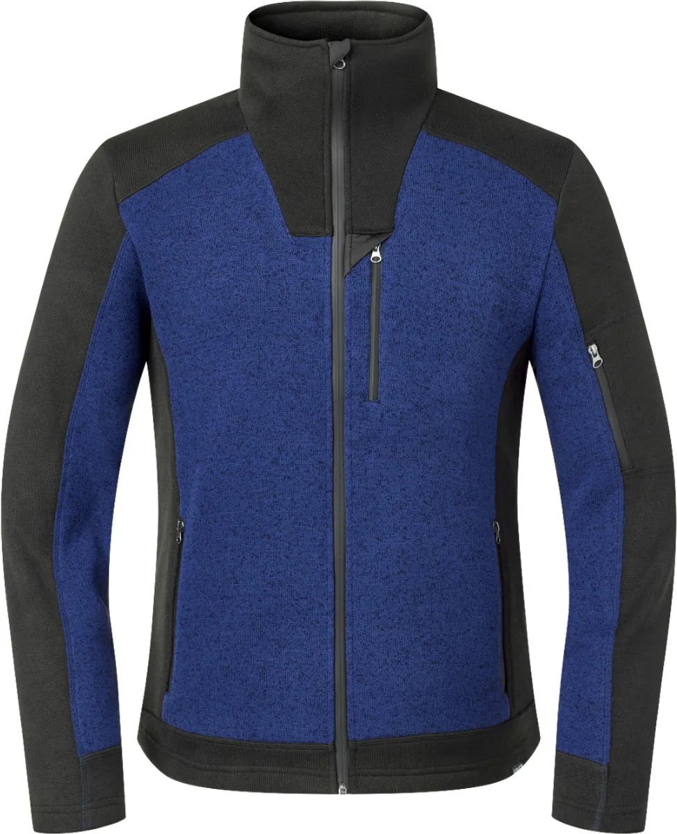 Revolve Knitfleece Vest FZ 10095 Marine van HaVeP, Marine, M – productafbeelding