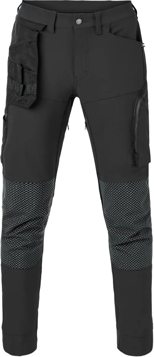 Werkbroek Kniezak Revolve 80605 - Zwart van HaVeP, Zwart, 56 – productafbeelding