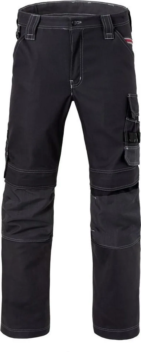 Werkbroek kniezakken Attitude 80229 - Zwart/Charcoal de HaVeP, Noir, Charcoal, 49 – image du produit