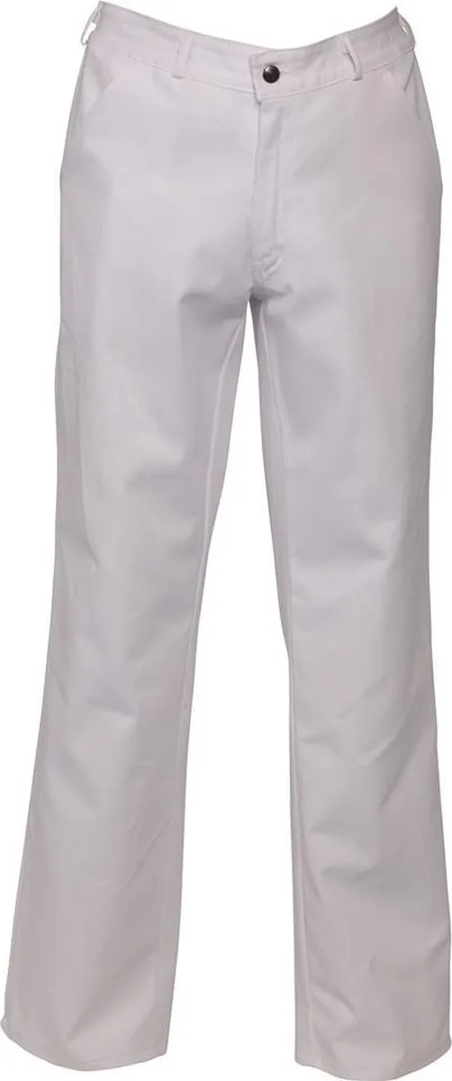 Werkbroek rits Basic 8262 - Wit van HaVeP, Wit, 55 – productafbeelding