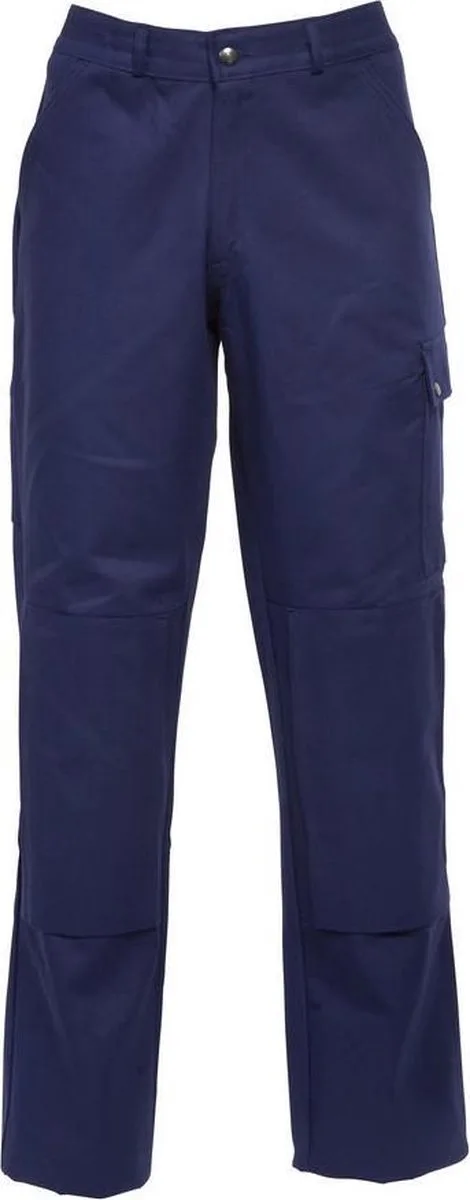 Werkbroek rits kniezakken Basic 8402 - Marine de HaVeP, Marine, 58 – image du produit