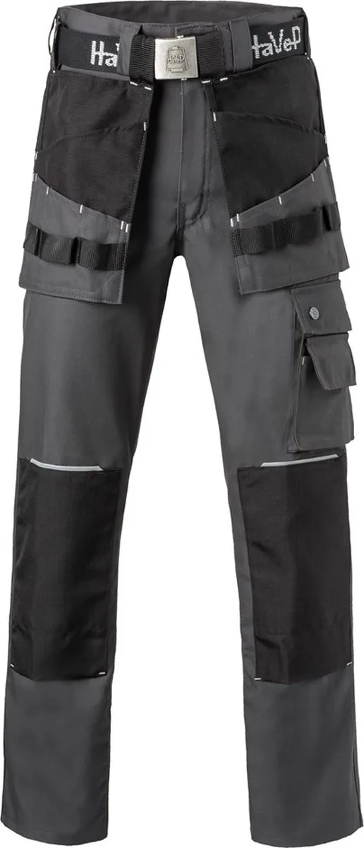 Worker.pro 8730 Werkbroek - Grijs van HaVeP, Grijs, 62 – productafbeelding
