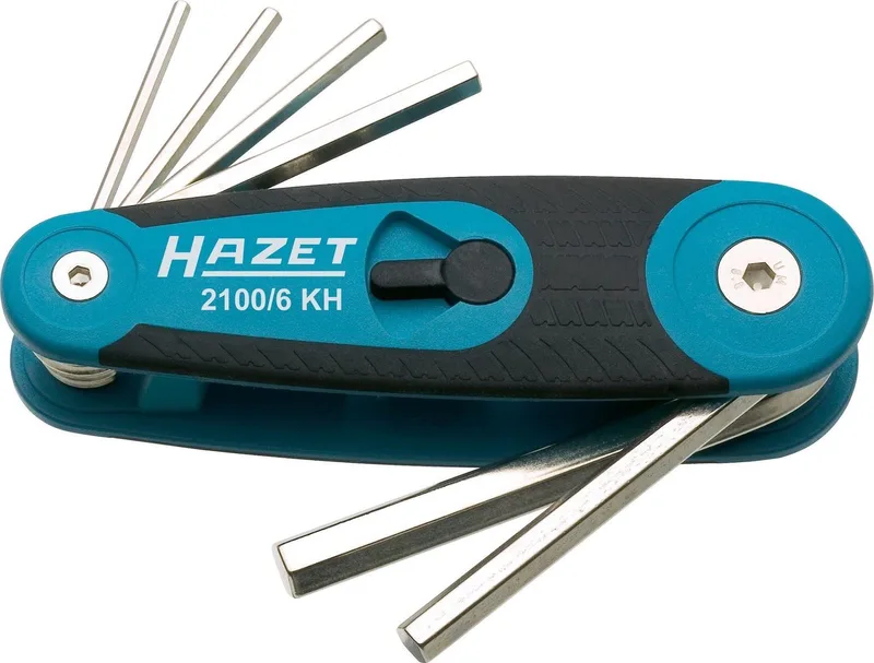 Hazet 2100-Satz 6 pans intérieurs Jeu de clés mâles coudées 6 pièces de Hazet, Kleurloos – image du produit