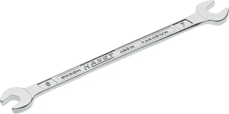450N-6X7 Dubbele steeksleutel Sleutelbreedte (metrisch) 6 - 7 mm by Hazet – product image