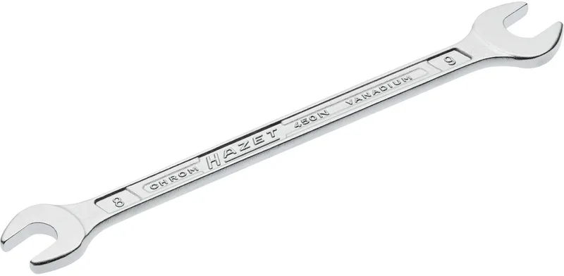 450N-8X9 Dubbele steeksleutel Sleutelbreedte (metrisch) 8 - 9 mm fra Hazet – produktbillede