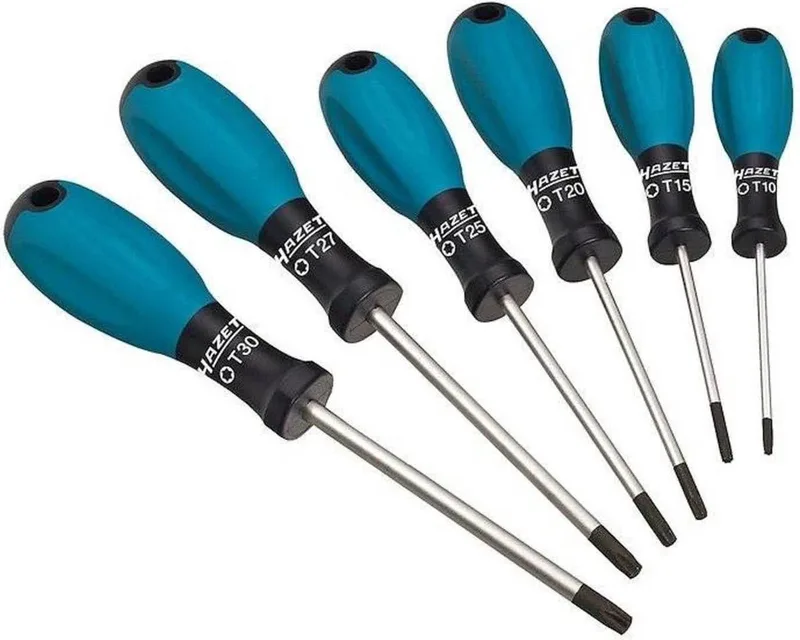 6 Delige Torx Schroevendraaierset 810T/6 by Hazet, Neutraal – product image