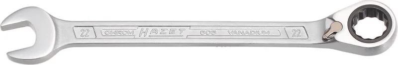 Knarren-Ring-Maulschlüssel 606-22 22 mm von Hazet – Produktbild
