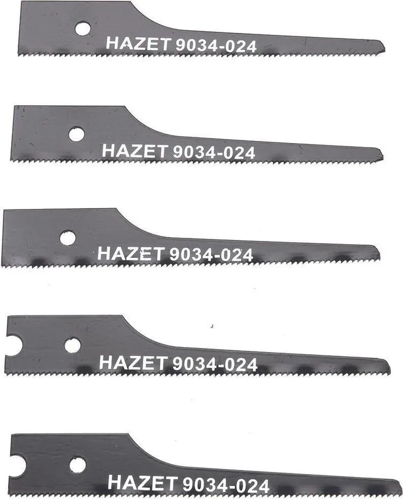 9034P-024/5 Jigsaw blade set 5 stuk(s) von Hazet – Produktbild