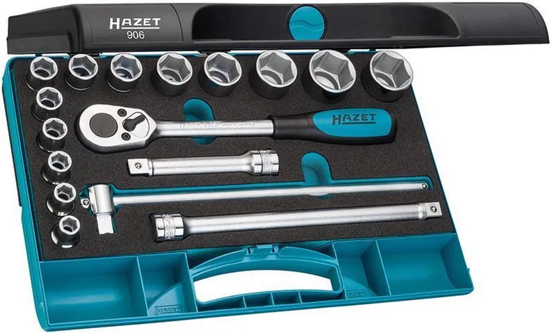 "Dopsleutelset 1/2"" 17-dlg" by Hazet, Silver – product image