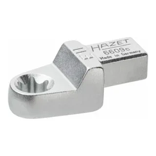 Einsteck TX Ringschlüssel 6609C-E11 Einsteck-Vierkant 9 x 12 mm Außen TX Profil E11 von Hazet – Produktbild