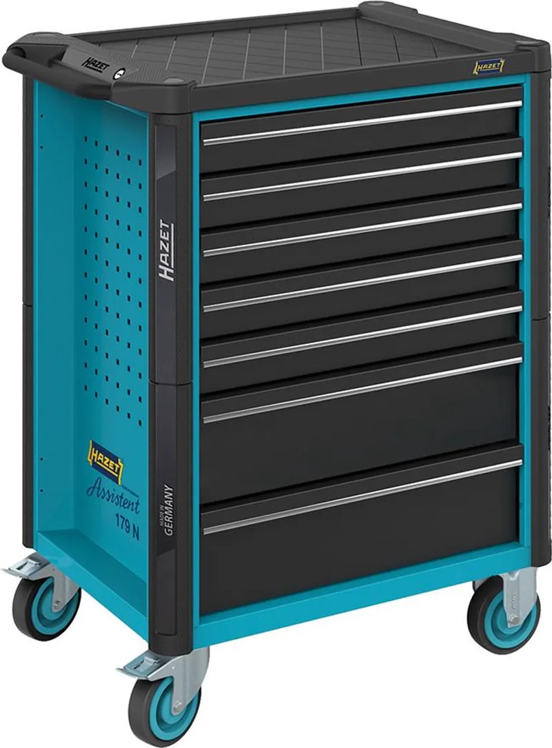 Gereedschapswagen 179N-7/220 - 220-delig - Staalplaat - 540 kg fra Hazet – produktbillede