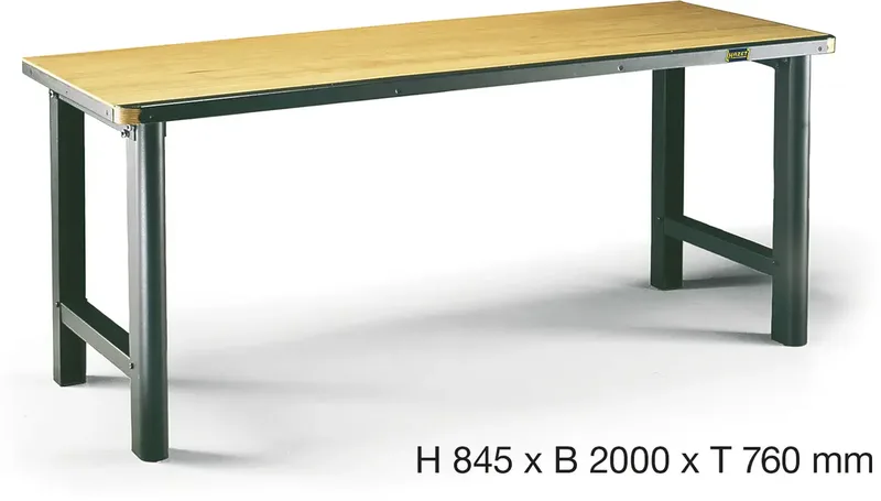 Hazet 130-1 Werkbank Buchenholz, Stahl von Hazet – Produktbild
