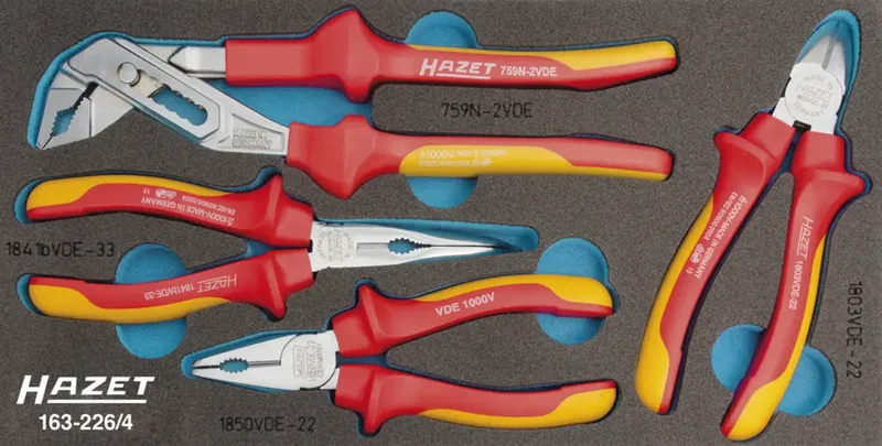 Hazet 163-226/4 VDE Zangen-Set 4teilig de Hazet – image du produit