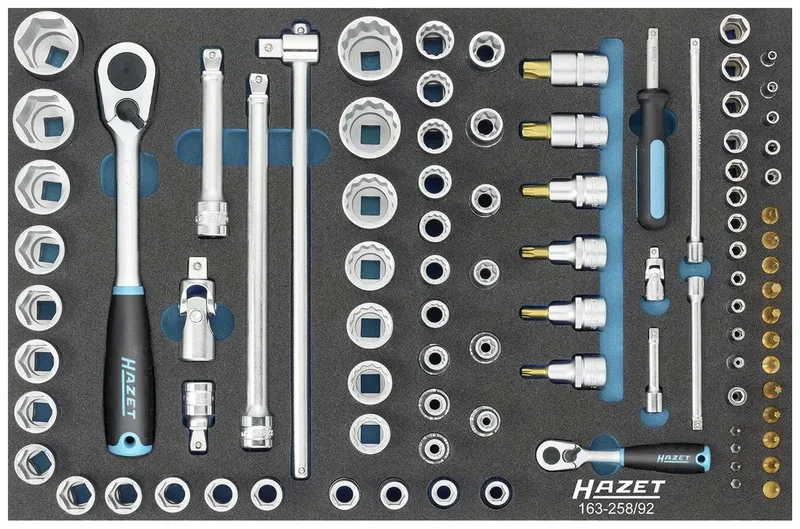 Hazet 163-258/92 Steckschlüsselsatz 1/4 (6.3 mm) 163-258/92 de Hazet – image du produit