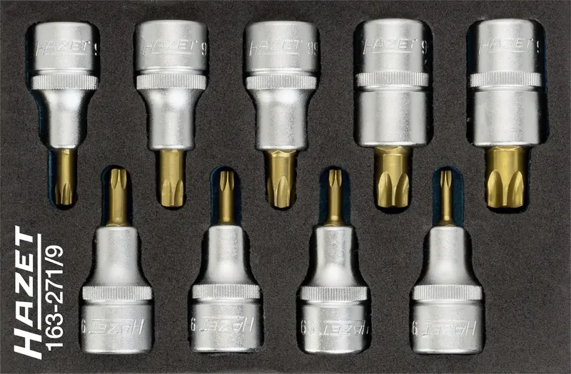 Hazet 163-271/9 Jeu de douilles 1/2 (12.5 mm) 163-271/9 de Hazet – image du produit