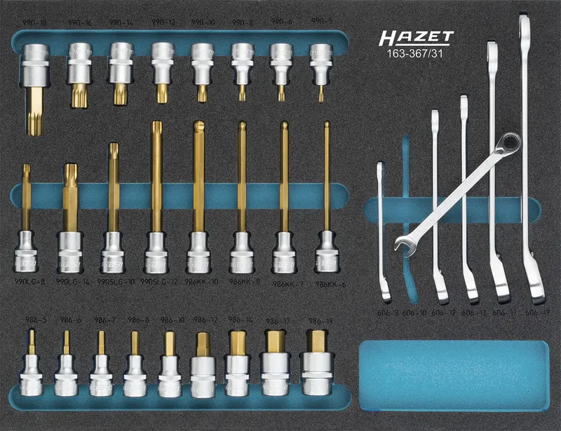 Hazet 163-367/31 163-367/31 Werkzeugset Heimwerker 31teilig by Hazet – product image