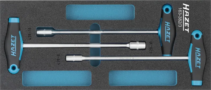 Hazet 163-382/3 pour latelier Jeu de tournevis 3 pièces 6 pans extérieurs de Hazet – image du produit