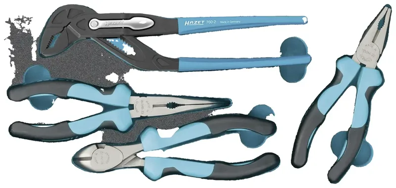 Zangen-Satz 163-511/4 ∙ Anzahl Werkzeuge: 4 von Hazet – Produktbild