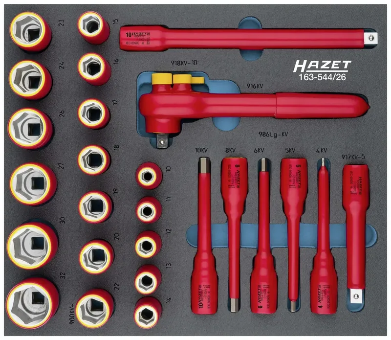 Hazet 163-544/26 Steckschlüsselsatz 1/2 (12.5 mm) 163-544/26 de Hazet – image du produit