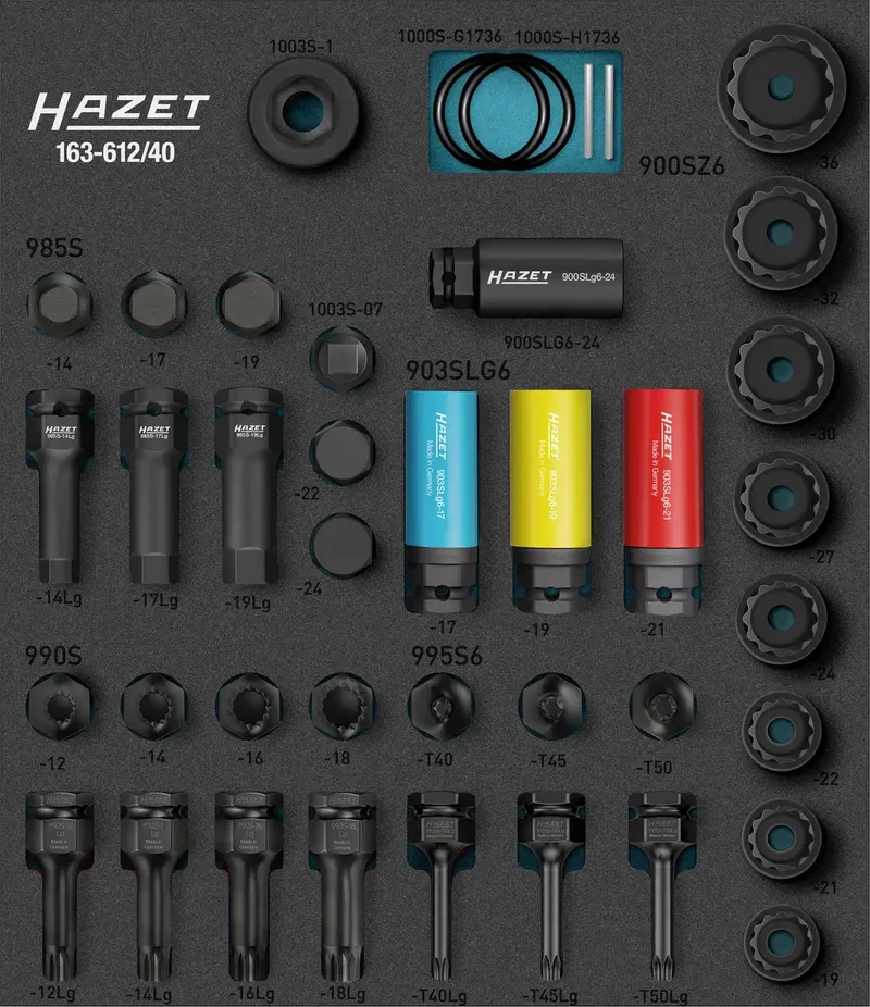 Hazet 163-612/40 Steckschlüsselsatz 3/4 (20 mm) 163-612/40 de Hazet – image du produit
