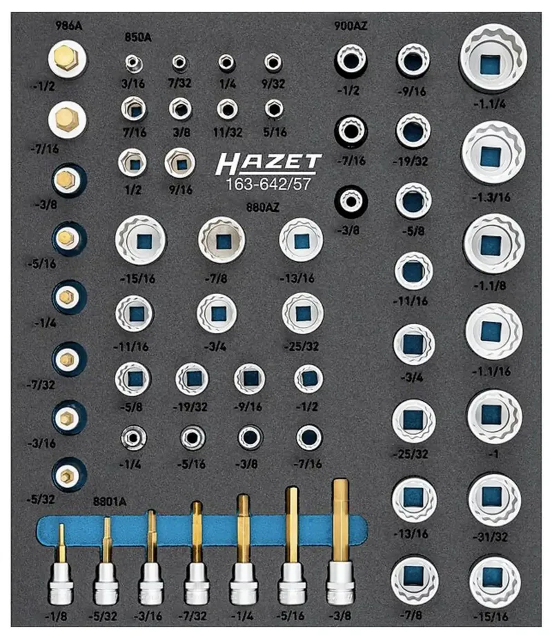 Hazet 163-642/57 Steckschlüsseleinsatz-Set 163-642/57 by Hazet – product image