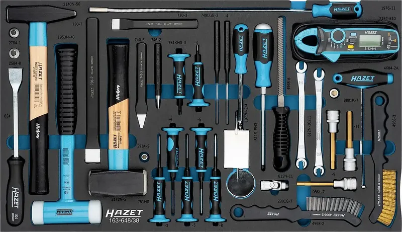 Hazet 163-648/38 163-648/38 Werkzeugset von Hazet – Produktbild